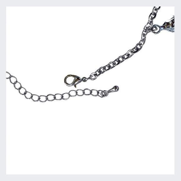 Under the Sea Rhodium Plated Charm Anklet / Bracelet - Picture 2 of 2